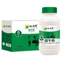 小西牛 青藏奶源甜牛奶高原特色甜奶早餐奶243ml*12瓶整箱