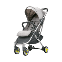 Bebehoo ST201 可坐可躺轻便四轮推车 绿色