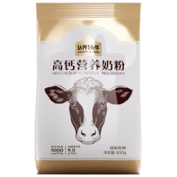 认养一头牛 高钙营养奶粉300g袋装 中老年儿童营养冲饮早餐 300g1袋装