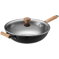 炊大皇 CG30SW 拾味无涂层精铁炒锅 30cm