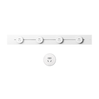 小米 Xiaomi 轨道插座套装 75cm 霜雪白+10A智能插座适配器