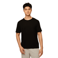 小米有品 限时秒杀丨天赋灵感100%美丽诺（美利奴）羊毛轻柔功能圆领T恤16.9微米 S 黑色