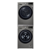LG 乐金 双擎系列 WDRH657C7HW 洗烘一体机 14kg 碳晶银