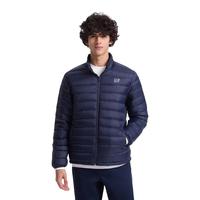 Gap男装2024秋季印花logo多口袋小立领羽绒服简约外套657225