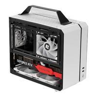 Mechanic Master/机械大师 机械大师C26声波手提便携侧透ITXMATX台式电脑纯白水冷迷你小机箱