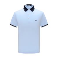 Navigare意大利小帆船纯棉短袖polo衫男夏装通勤轻商务体恤薄款宽松男装 蔚蓝 L /50