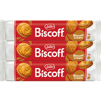 和情（LOTUS）缤咖时焦糖夹心饼干原味150g*3/盒休闲零食比利时