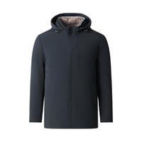 SHANSHAN杉杉三合一内胆羽绒服男2024冬季商务休闲连帽男士外套男鹅绒