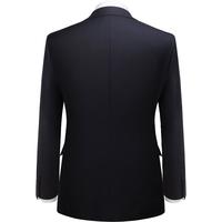 培罗蒙商务休闲父亲礼服高端爸爸装西装中年男士羊毛西服套装