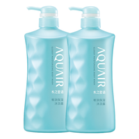 AQUAIR 水之密语 海盐弹润紧致沐浴露 600ml*2