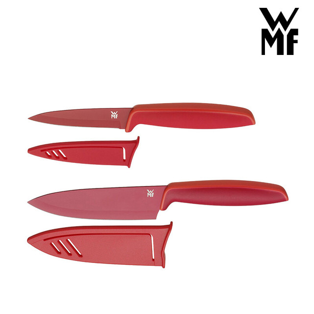 WMF 福腾宝 德国福腾宝 Touch小红刀2件套-红色