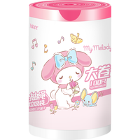yekee 宜洁 需换购—-yekee 宜洁 三丽鸥联名美乐蒂抽绳垃圾袋家用加厚清洁袋大卷装100只 K-8104