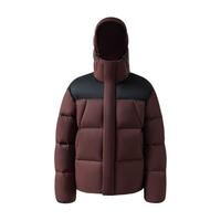 网易严选拼接羽绒服男2024秋冬加厚面包服男女同款短款外套潮