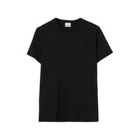 BURBERRY博柏利男士棉质Logo刺绣休闲T恤短袖男款纯色