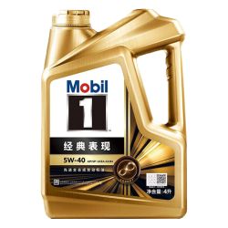 美孚 1号新经典表现 SP 5W-40 全合成机油 4L+1L