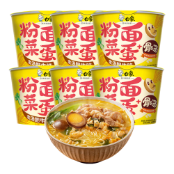 白象 方便面泡面 粉面菜蛋12桶