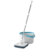 太太乐免手洗拖把家用旋转懒人桶一拖墩布净单桶自动地拖布 净污分离桶3头