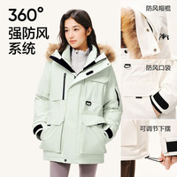 移动端、京东百亿补贴：网易严选 地表强温90鹅绒工装羽绒服-30℃抗寒保暖外套