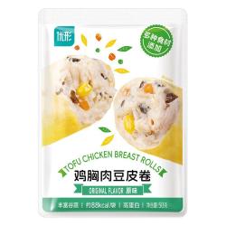 优形 鸡胸肉  鸡胸肉豆皮卷原味50g*1袋（ 任选十包）