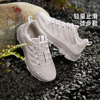 骆驼 户外运动休闲鞋  G24A342602R 黑/白 女 38