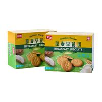 嘉士利原麦早餐饼干麦香原味600gx1箱