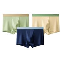 猫人 男士内裤冰丝5A抗菌内档  3条装