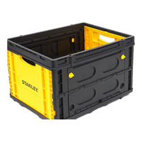 STANLEY拉货搬运仓储搬货物流快递可折叠筐STST0533T-23