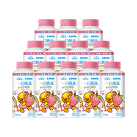 蒙牛冠益乳生牛乳发酵活性益生菌低温酸奶燕麦草莓味250g*12瓶 【一口燕麦】草莓酸奶250g*12