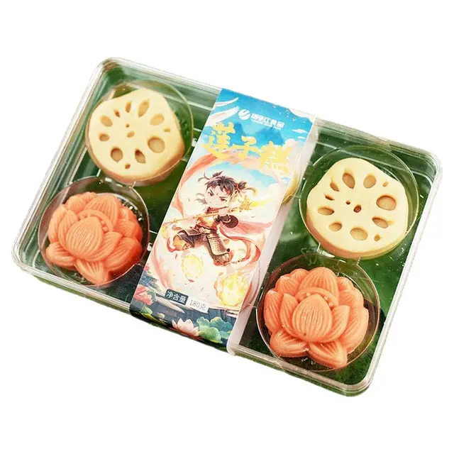 扬子江莲子糕绿豆糕湖北武汉特产传统中式糕点心短保即食下午茶