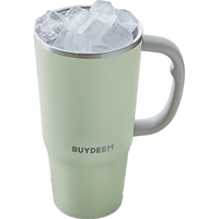 北鼎(Buydeem)巨无霸吸管保温杯 浅杉绿 750ml