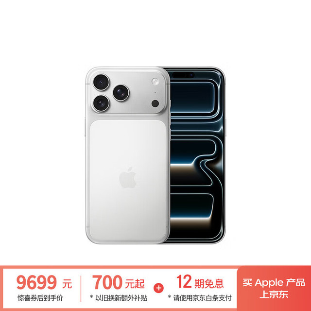 苹果 Apple iPhone 17 Pro Max 5G手机 256GB 银色