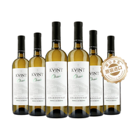 KVINT 克文特 原瓶进口葡萄酒赤霞珠干红酒梅洛女士喜爱 霞多丽干白6瓶