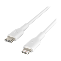 belkin 贝尔金 苹果数据线PD快充 Type-C转Lightning充电线 MFi认证