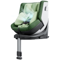 HBR虎贝尔E360pro儿童座椅0-12岁宝宝婴儿车载汽车【龙队同款】 【通风版】E360Pro-棋盘格绿