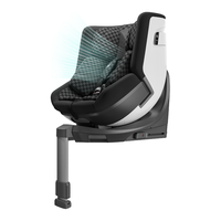 HBR虎贝尔E360pro儿童座椅0-12岁宝宝婴儿车载汽车【龙队同款】 【通风版】E360Pro-棋盘格黑