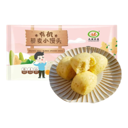 九洲丰园 有机藜麦馒头260g(10只) 任选4件