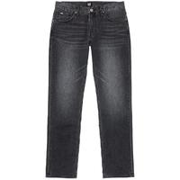 Lee凉凉裤25早春723修身中腰直筒轻薄怀旧复古黑灰色男牛仔裤 黑灰色 28