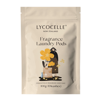 LYCOCELLE 洗衣凝珠桂花10g*10颗单腔抑菌柔顺浓缩洗衣液洗衣球持久留香