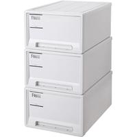 TENMA 天马 日本Tenma衣服收纳箱家用抽屉式收纳盒塑料储物箱整理箱收纳柜子