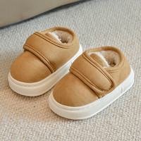 妙优童 儿童保暖防滑加绒棉鞋