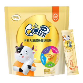 伊利 儿童成长高钙奶粉 400g（16袋×25g）