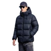 英爵伦 90%白鸭绒子高充绒羽绒服男士冬季极寒加厚连帽面包服外套