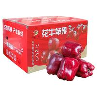 花牛苹果甘肃天水新鲜水果粉面刮泥蛇果黑苹果4.7斤