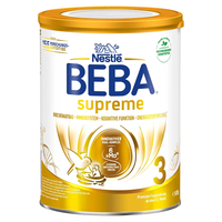 雀巢 Nestlé 贝巴德国雀巢beba至尊版贝巴婴儿宝宝奶粉6种HMO  BEBA奶粉3段 800g BEBA  3段