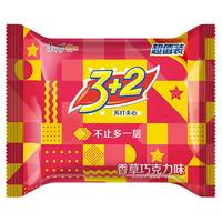 康师傅 3+2 苏打夹心饼干 香草巧克力味 375g