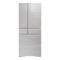 日立 大容量 冰箱  浅银色 银色系