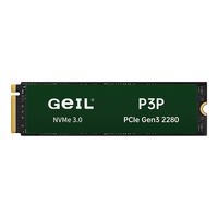 GeIL金邦 2TB SSD固态硬盘 M.2接口PCIe 3.0（NVMe协议）台式机笔记本硬盘 高速3500MB/S P3P系列 TLC颗粒