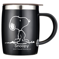 SNOOPY 史努比 DP-5002H 保温杯 420ml 黑色