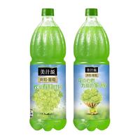 可口可乐（Coca-Cola）美汁源果粒橙爽粒葡萄饮料1.25L*6瓶大瓶分享聚会家庭装饮料1.25升爽粒葡萄6瓶