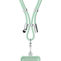 海备思（Hagibis）手机挂绳挂脖充电线可斜挎背户外结实耐用织数据线可伸缩调节防丢防盗链绳适用苹果华为安卓